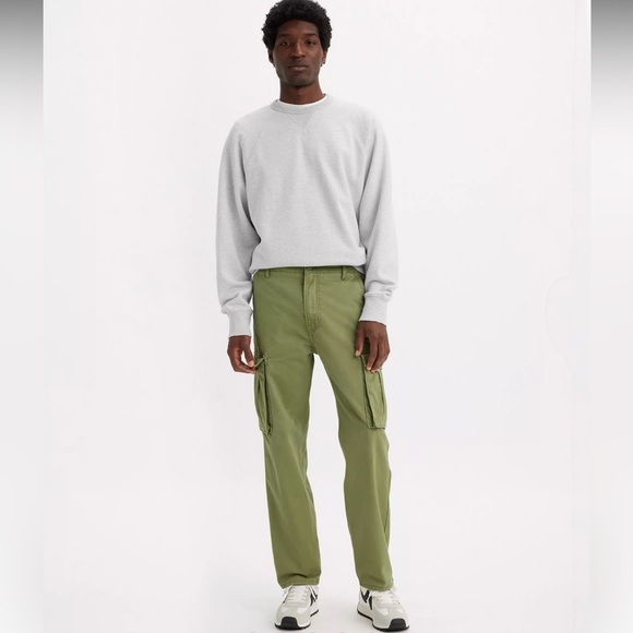 LEVIS ACE CARGO MEN'S PANTS 32 x 30 Olive Green